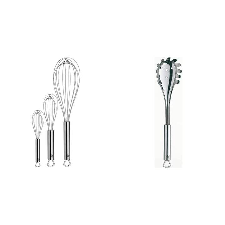 WMF Profi Plus Schneebesen Set 3-teilig, spülmaschinengeeignet &amp; Profi Plus Spaghettilöffel 32 cm, C
