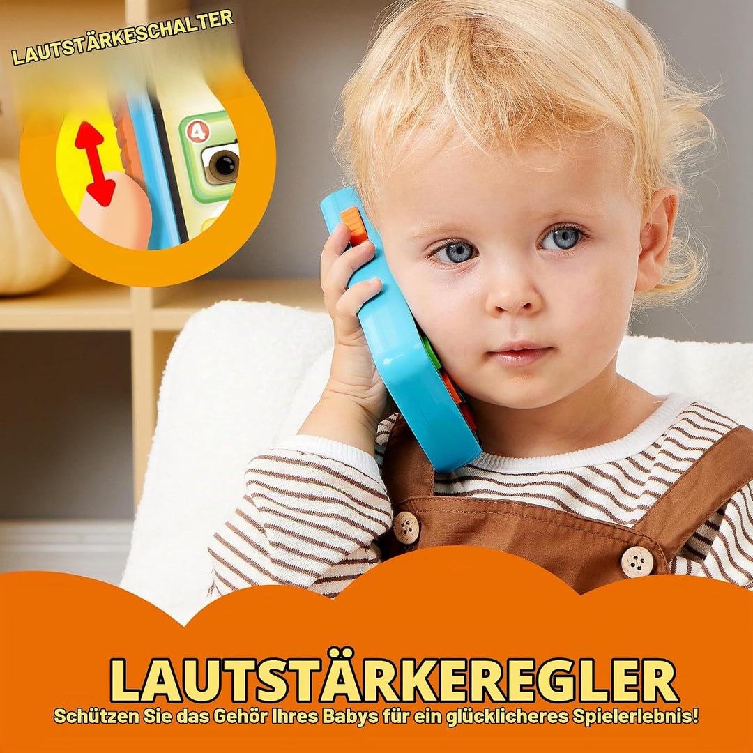 JOYIN Baby Spielzeug Schlüssel und Handy, Sensorik Spielzeug Autoschlüssel Telefon Spielzeug für Kin