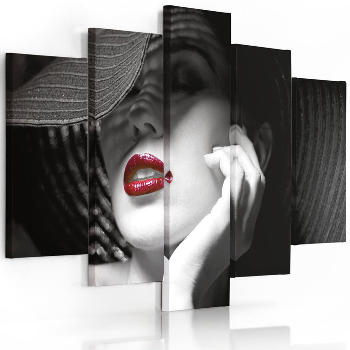 Feeby. Leinwandbild - 5 Teile - Bilder, Wand Bild, Wandbilder, Kunstdruck XXL, 5-Teilig, Typ A, 100x