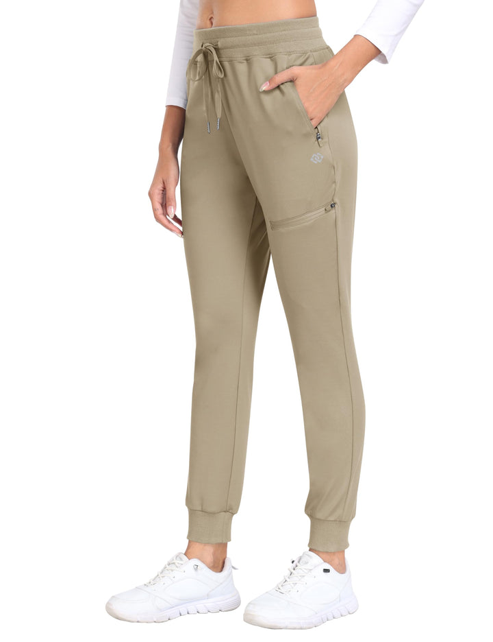 MoFiz Jogginghose Damen Thermohose Mikrofleece Sporthose Atmungsaktiv Waterproof Sweatpants mit Reis