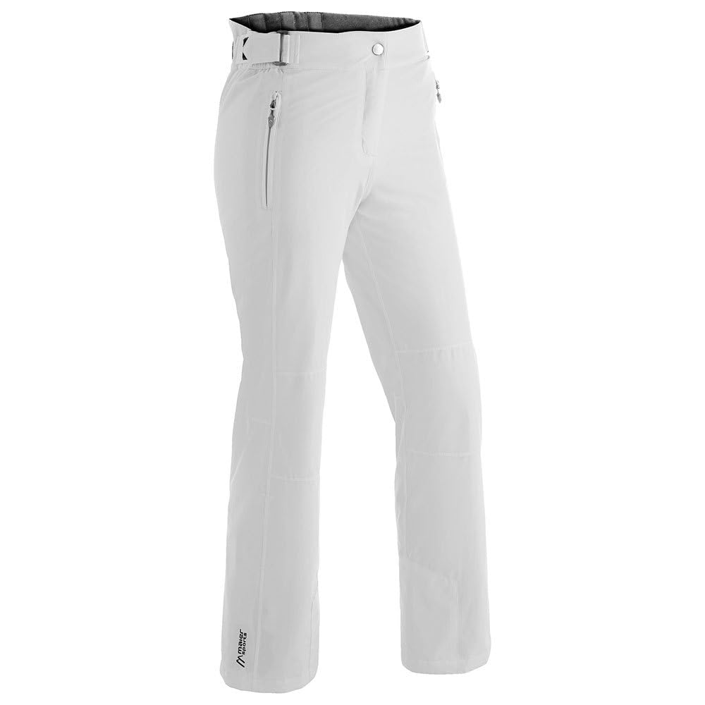 Maier Sports Damen Skihose Vroni Slim 23 Kurz Weiss, 23 Kurz Weiss