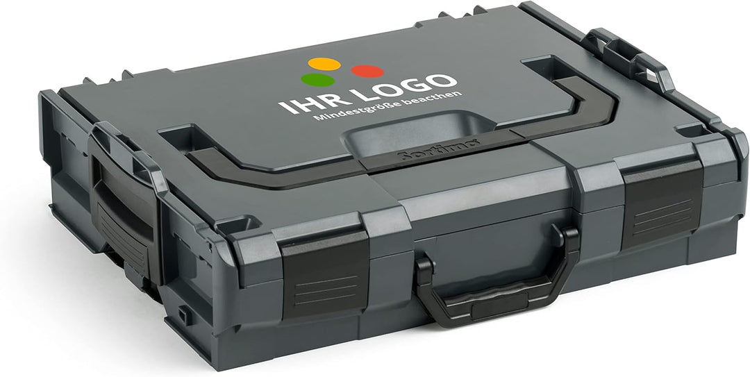 L-BOXX Sortimo L-Boxx Anthrazit Werkzeugkoffer Set anpassbar mit Ihrem Logo | LBOXX 102 LBOXX 136 LB
