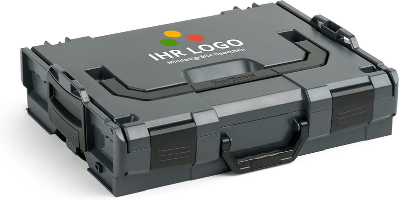 Bosch Sortimo L-Boxx 102 Werkzeugkoffer-Set Anthrazit individuell anpassbar mit Ihrem Logo | bestück