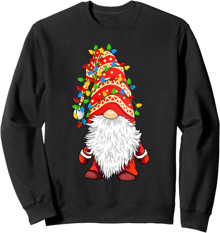 Zwerge Girlande Weihnachtsbaum Weihnachtswichtel Sweatshirt