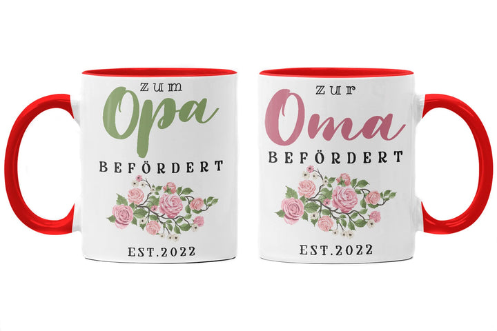 Trendation - Ihr werdet Oma und Opa 2022 Geschenke Schwangerschaft Verkünden Überraschung Baby Du Wi