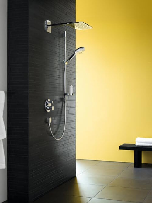 hansgrohe Raindance Select S 150 Duschset 0,90m, 3 Strahlarten mit Seifenablage, Chrom 0,90m Set Chr