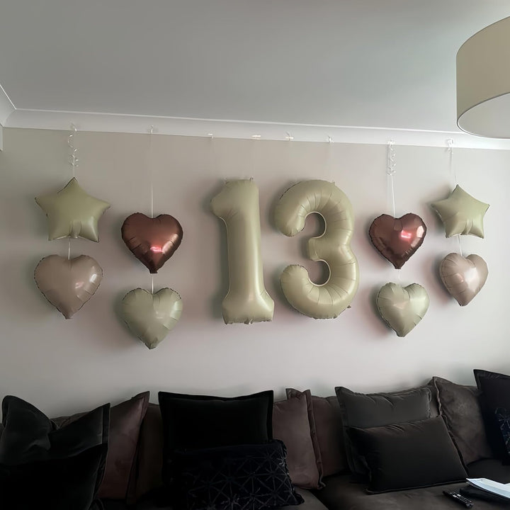 Folienballon 12. Geburtstag Deko, 40&