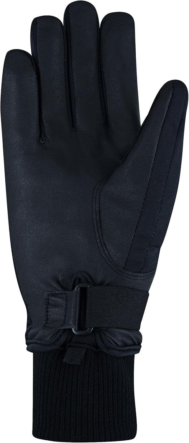 Roeckl Sports Reithandschuh Wynne, Turnier Winter Handschuh, 3 Farben, Grösse 6-11 8.5 Schwarz, 8.5