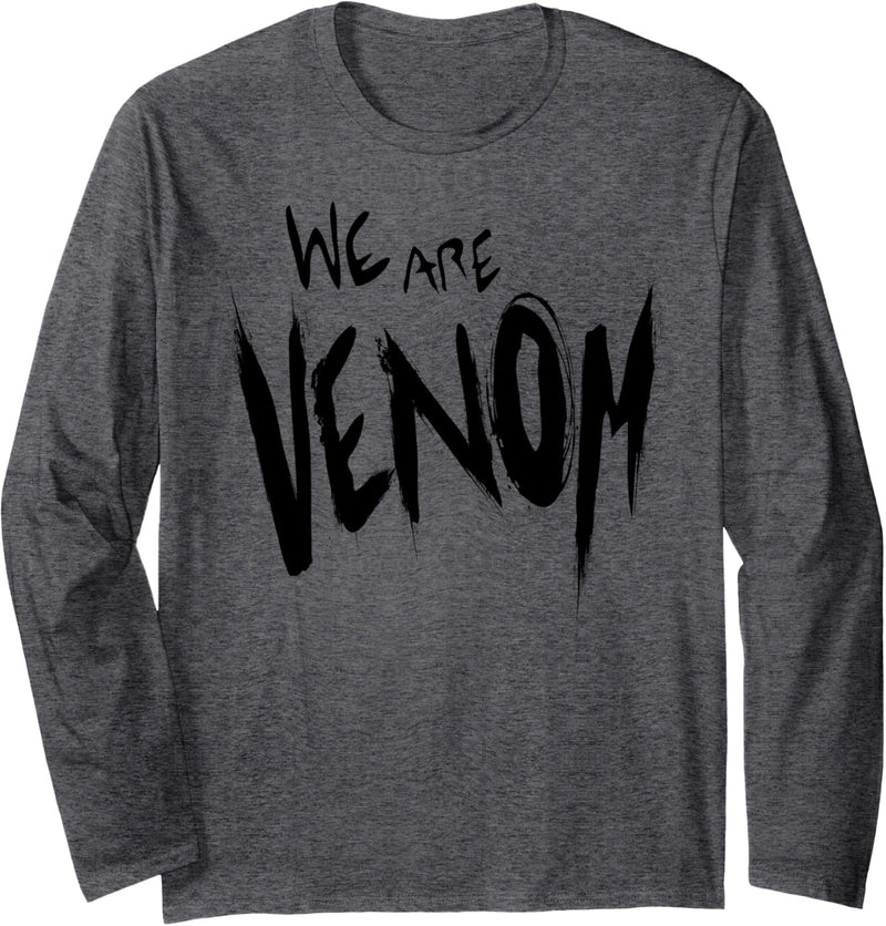 Marvel We Are Venom Large Text Langarmshirt