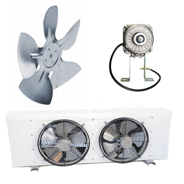 GOLDMAN SERVICE - Flaschenventilator-Motor - 5 Watt / 1300 U/min - für vertikale Gefriertruhe -Kompa