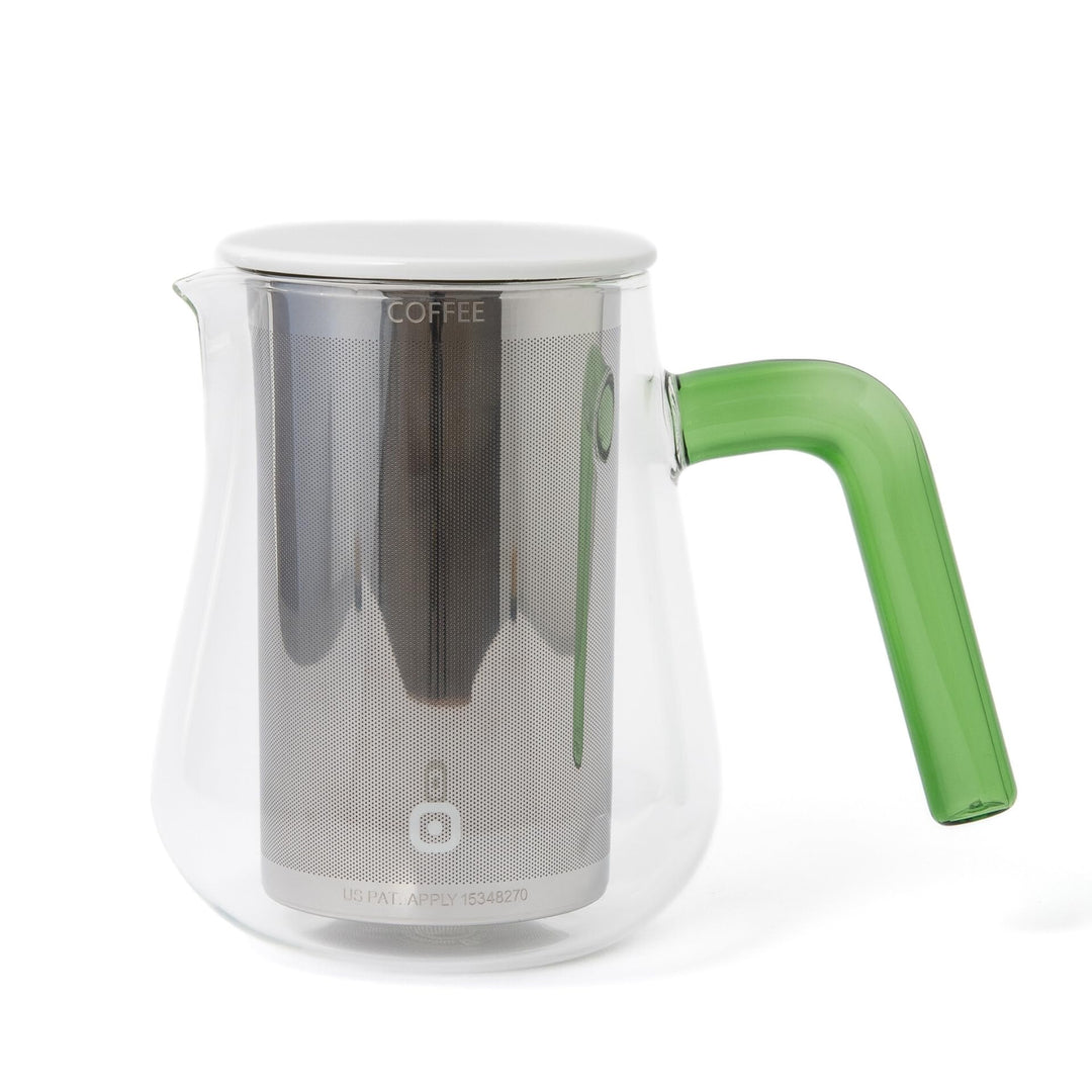 ARCA X-Tract Glas Kaffeekanne mit Filter 1,0l | Coffee Maker für 4-5 Tassen | Kaffeebereiter mit Kaf