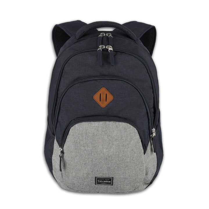 Travelite Handgepäck Rucksack, Laptop Rucksack 15,6 Zoll, BASICS, Daypack, Tagesrucksack mit vielen