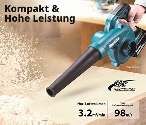 Makita DUB185RT tools, 18 V, Grun Einzelbett, Einzelbett