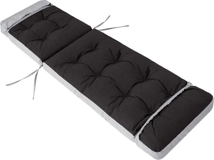 Liegenauflage, Auflage für Gartenliege 200 x 55 x 8 cm, Auflagen für Deckchair, Polsterauflage für S