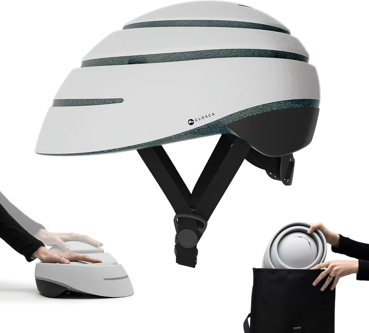 Closca - Faltbarer Fahrradhelm für Erwachsene (Closca Helmet Loop). Helm für Fahrrad, E-Roller und E