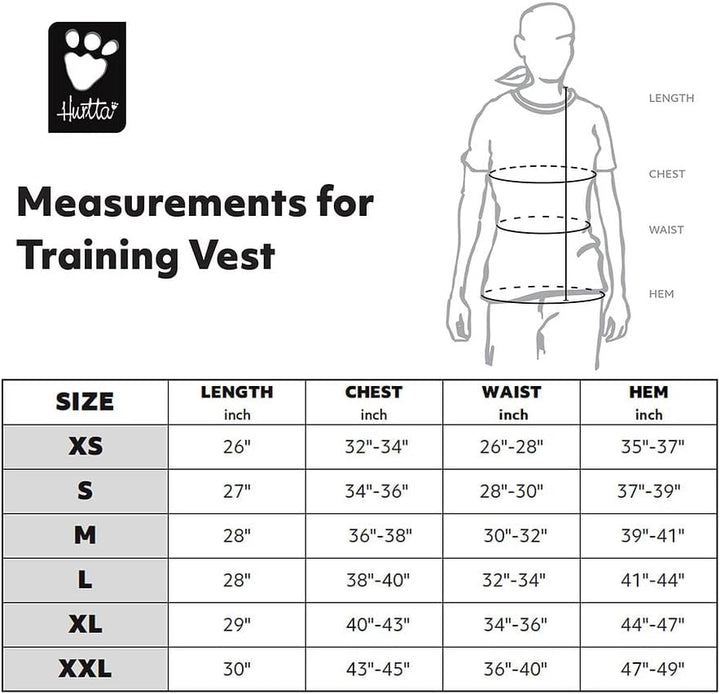 Hurtta Trainingsweste ECO Jacken für Hundetrainer, Hunde-Trainingsweste mit Mehreren Taschen, Damenp