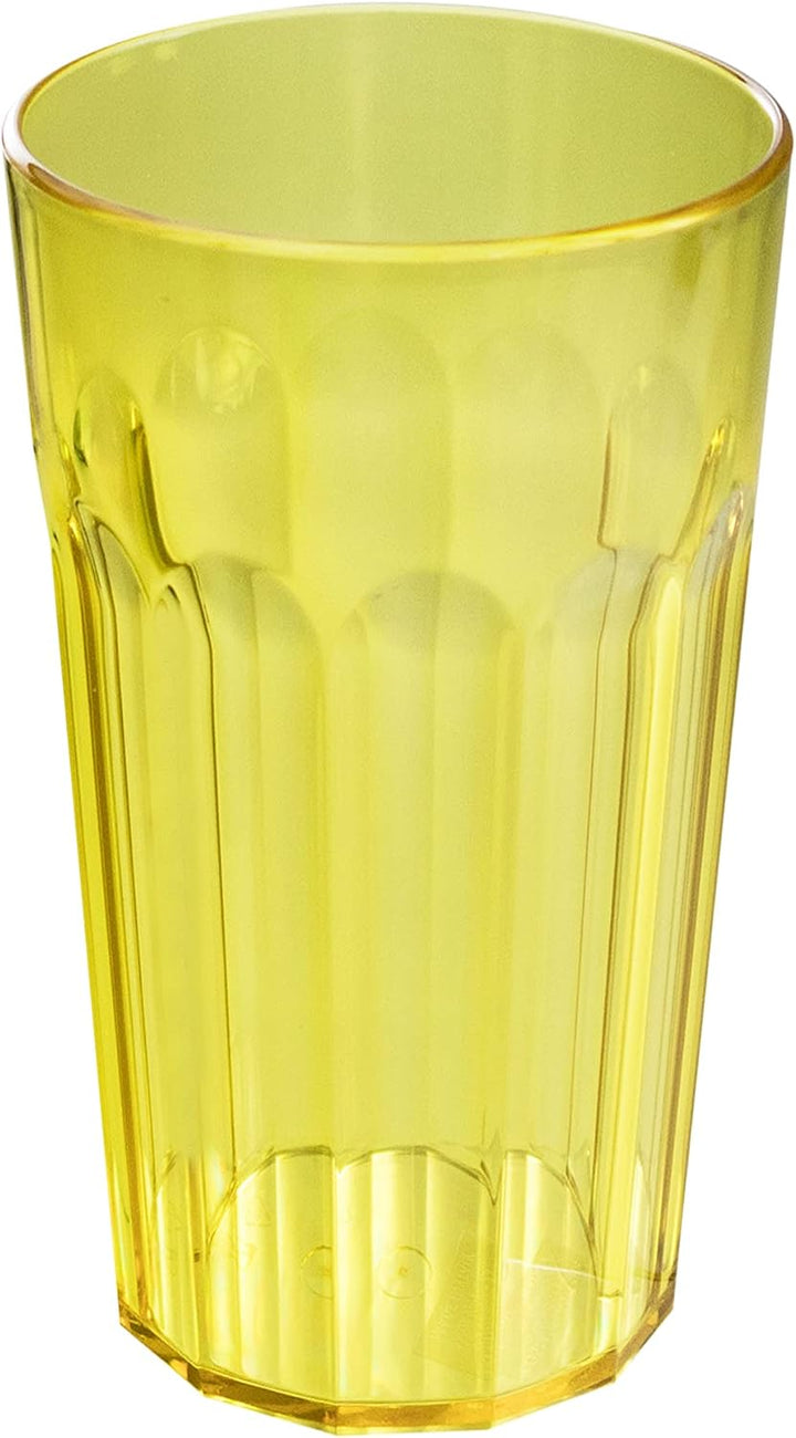 Melamin Camping Geschirrset für 4 Personen 20 Teile mit Bunt 630ml modernes 20 Teile - Trinkglas Bun