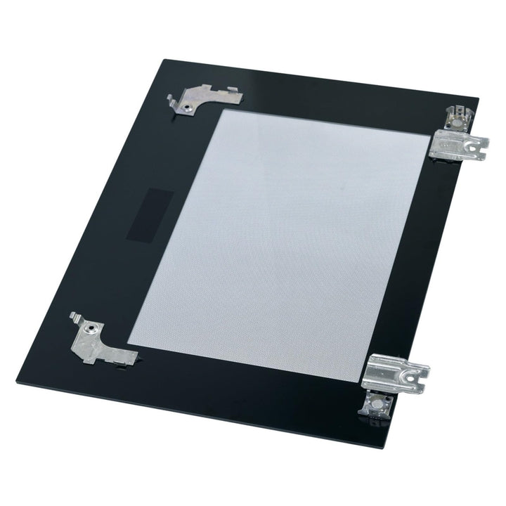 LUTH Premium Profi Parts Aussenfenster Schwarz kompatibel mit Siemens 00771900 Frontglasscheibe für