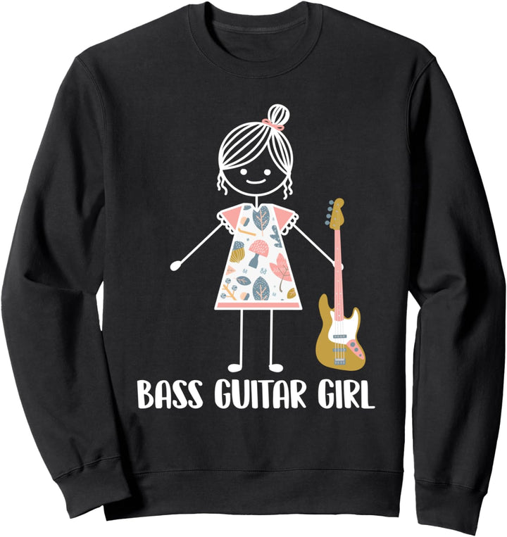 Bass Gitarre Basser Bassist - Bassgitarre Sweatshirt