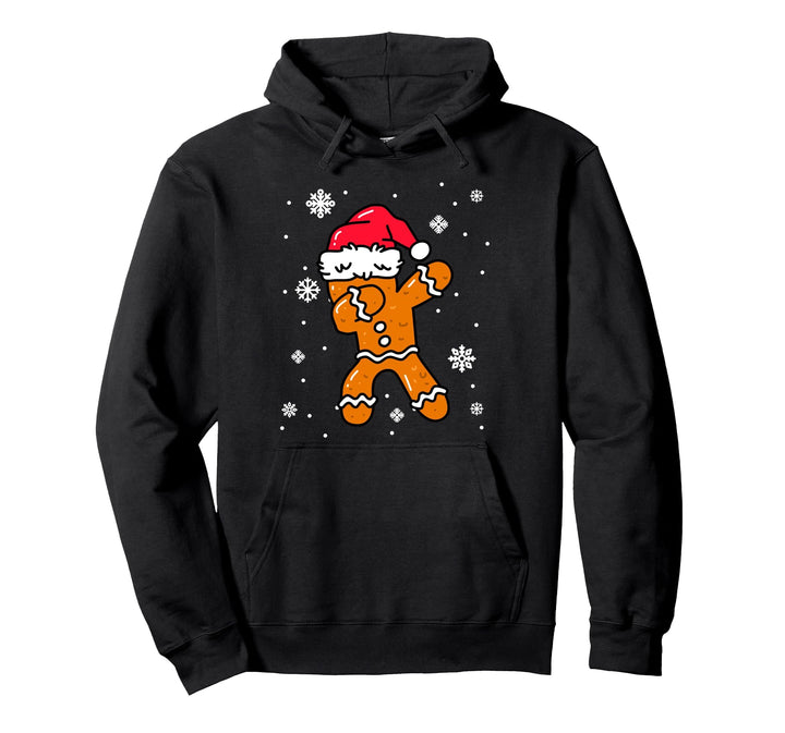 Dabbing Lebkuchen Mann Weihnachten Backen Jungen Mädchen Pullover Hoodie