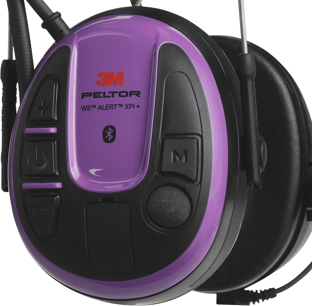 3M PELTOR WS ALERT XPI+ FM-Radio-Headset, RDS, App-Unterstützung, Kopfbügel, MultiPoint Bluetooth, W