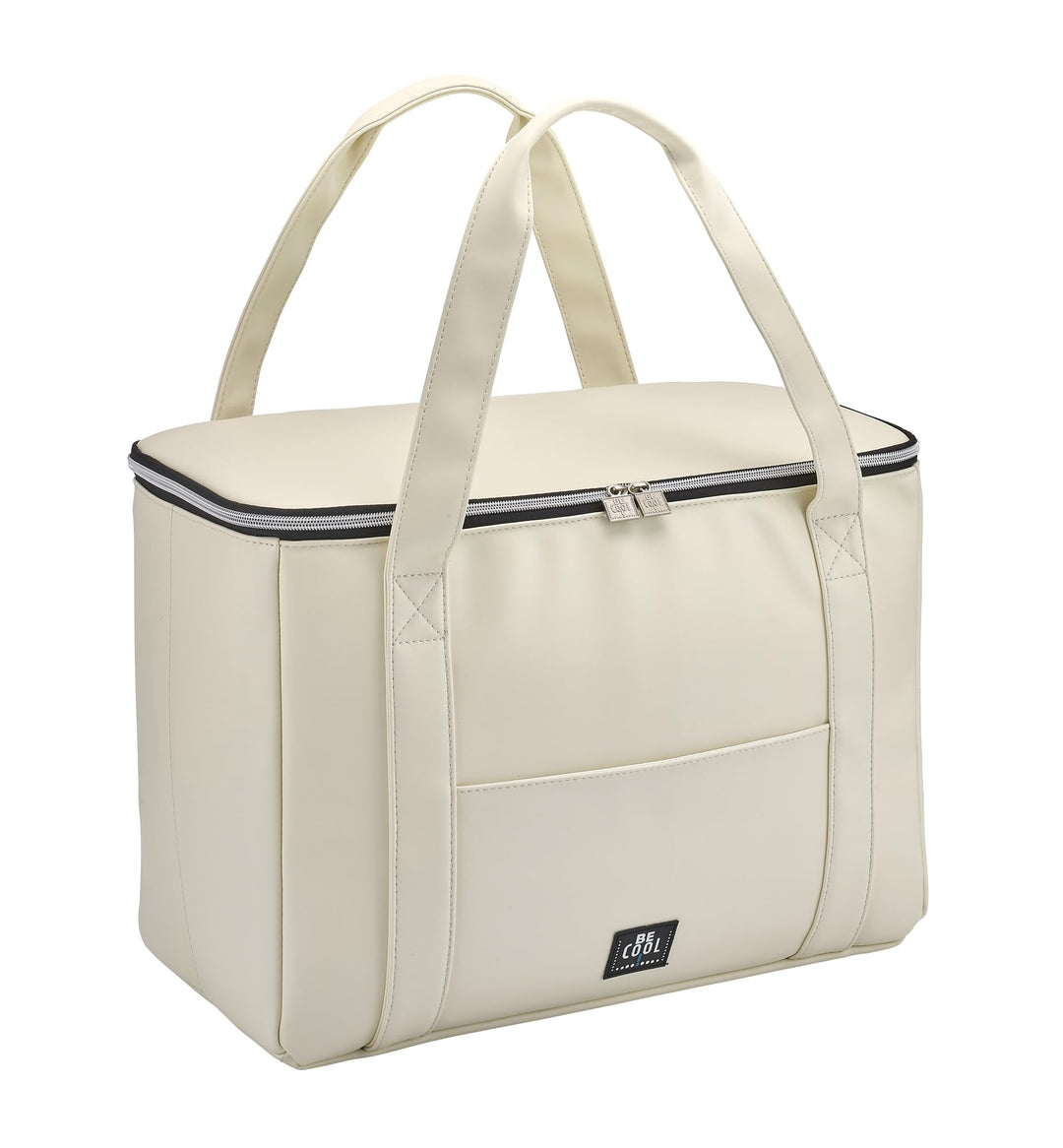 Grosse City Kühltasche L, 44 x 22 x 29cm 28 L Volumen mit Breiten Tragegriffen für Picknick, Schule,