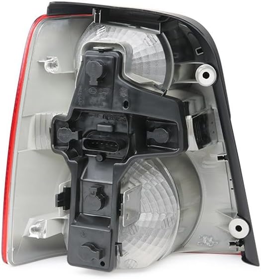 HELLA 2VP 008 759-061 Heckleuchte - Glühlampe - glasklar/rot - rechts - für u.a. VW Touran (1T1, 1T2