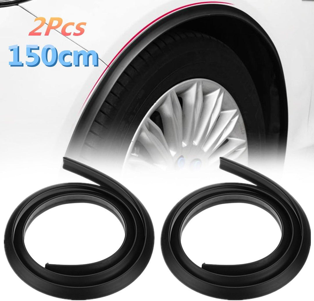 Riloer 2PCS Car Fender Protectors, universelle weiche Gummi -Kotflügel -Flares -Protektoren zum Schu