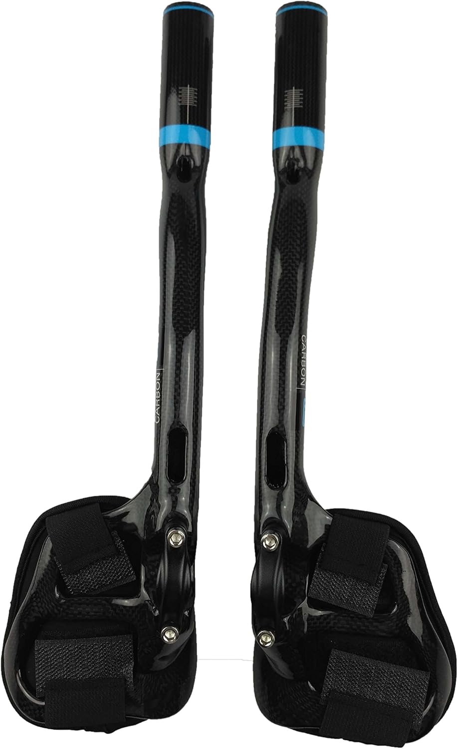 PLATT Fahrradlenker 31,8 Carbonlenker Renn/Triathlonlenker Aerobar Lenkeraufsatz Tri Bar, 3K Glossy