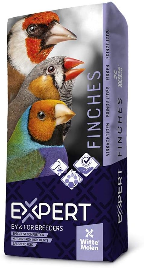 Witte Molen, Expert Stieglitz rot 15 kg, Vogelfutter, vielfältige Auswahl hochwertiger Samen, Spezia
