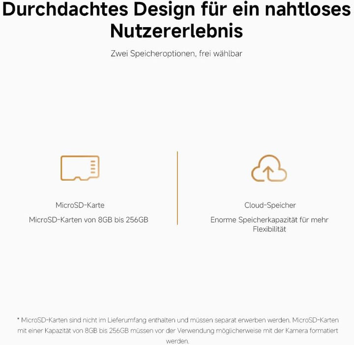 XIAOMI C301 Überwachungskamera Innen WLAN 360°, 2K-Auflösung, Schutz der Privatsphäre, Farb-Nachtsic