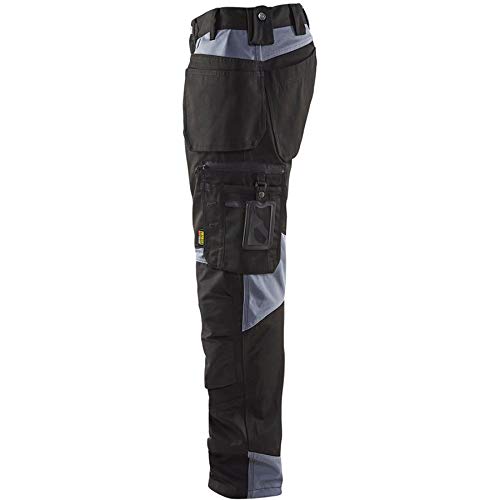 Blakläder 155518609994D124 Handwerker Bundhose Grösse in schwarz/grau, D124 D124 Black / Gray, D124