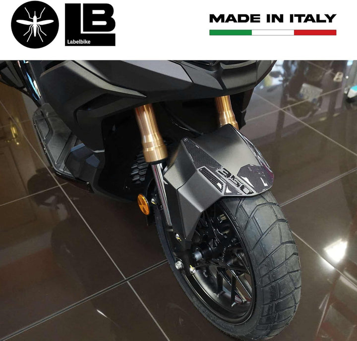 labelbike - 3D Harz Aufkleber Dekoration und Schutz Motorrad-Kotflügel kompatibel mit Honda ADV350 2