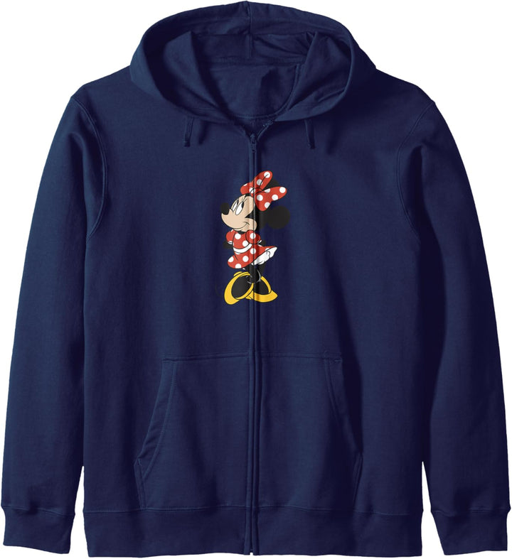 Disney Minnie Mouse Polka Dot Outfit Side Look Kapuzenjacke