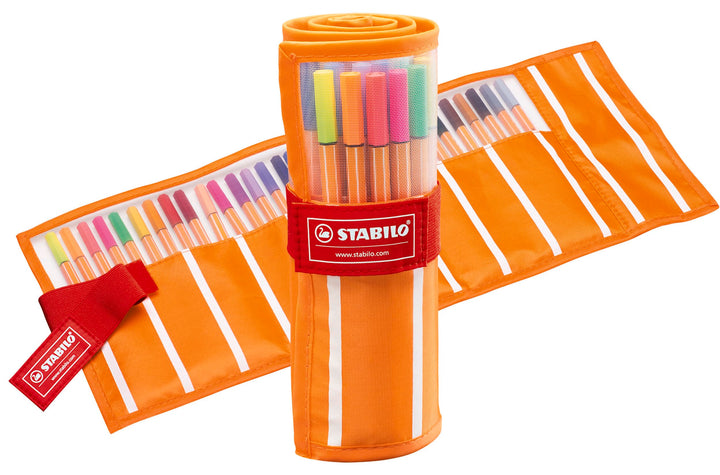 Fineliner - STABILO point 88 - 30er Rollerset - mit 30 verschiedenen Farben 30er Rollerset inkl. 5 N