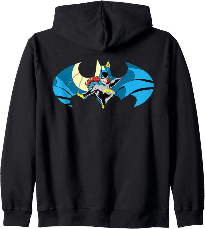 DC Batgirl Logo Charakterschild Kapuzenjacke