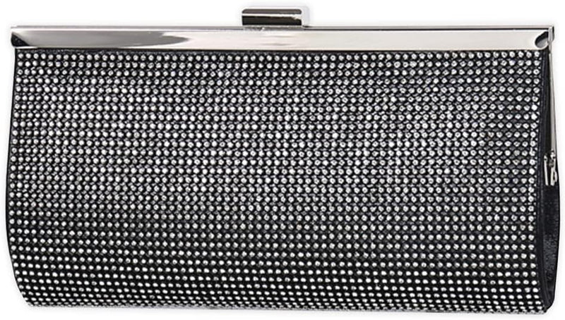 CORIOS Abendtasche Damen Strasssteine Clutch Bag Strass Handtasche Diamant Klein Tasche Kette Elegan