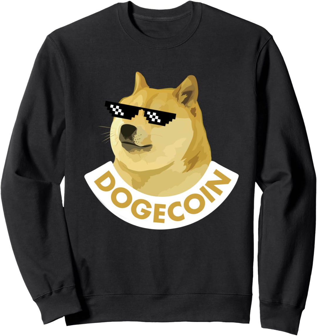 Dogecoin Cool Sweatshirt