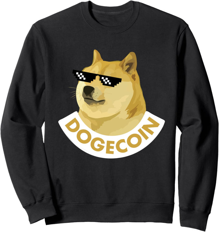 Dogecoin Cool Sweatshirt