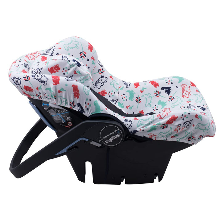 JYOKO KIDS Bezug für Autositz kompatibel mit Pég Perego Primo Viaggio, Uppababy Mesa GO, aus Baumwol