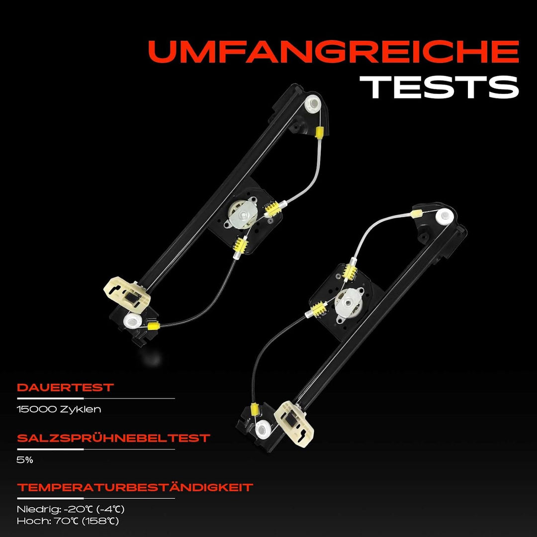Frankberg 2x Fensterheber Elektrisch ohne Motor Vorne Links Rechts Kompatibel mit C3 I FC FN 1.1L 1.