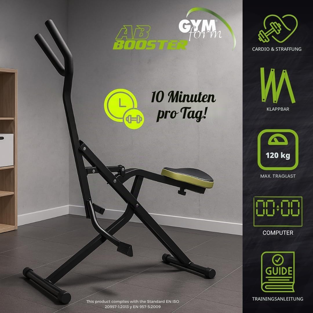BEST DIRECT GYMFORM AB Booster, komplettes Krafttrainingsgerät, Cardio, Fitness zu Hause, multifunkt