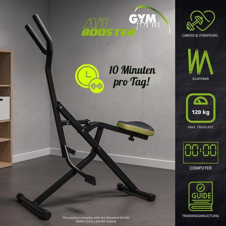 BEST DIRECT GYMFORM AB Booster, komplettes Krafttrainingsgerät, Cardio, Fitness zu Hause, multifunkt