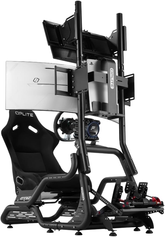 OPLITE – Schwarze E-Sport-Monitorhalterung für GTR S8 – GTR S8 Monitor Stand E-Sport Black