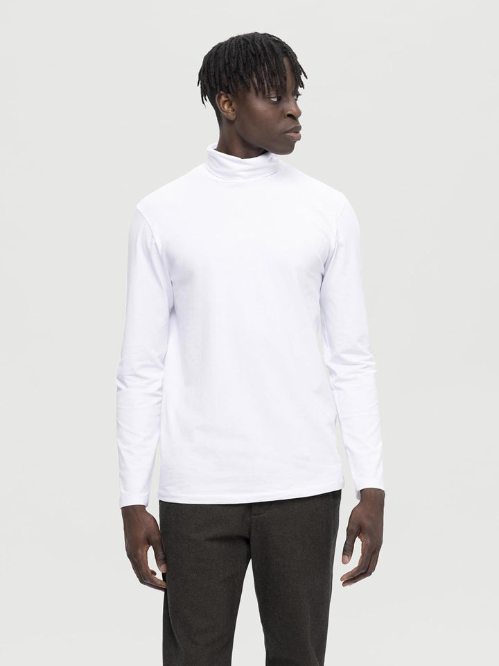 SELECTED HOMME Male Oberteil mit Langen Ärmeln Rollkragen XXL Bright White, XXL Bright White
