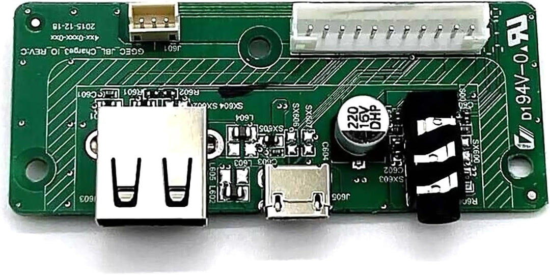 DAGIJIRD DIY Ladeanschluss Leiterplatte Lautsprecher Power Motherboard für JBL Charge 3 Version GG Z