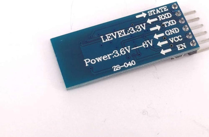 TECNOULAB 5 Stück HC-05 integriertes Bluetooth-Modul HC05 drahtloses serielles Port-Modul