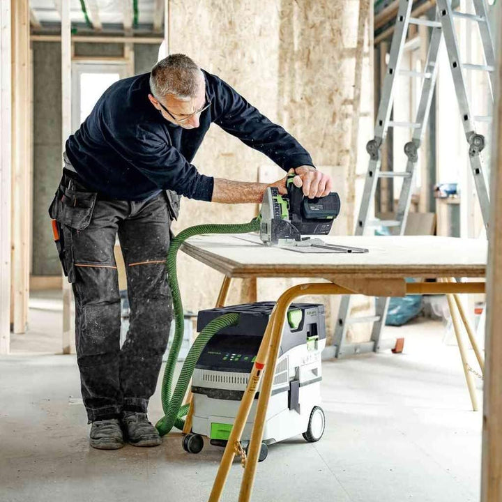 Festool Akku-Absaugmobil CTLC Mini I-Plus CLEANTEC (mit Hauptfilter, SELFCLEAN Filtersack, Saugschla