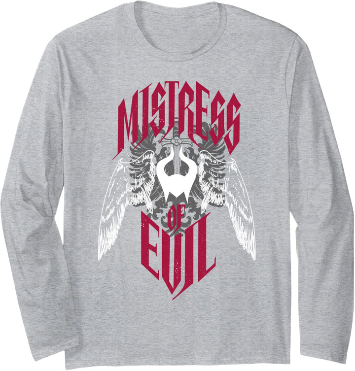 Disney Maleficent Mistress Of Evil Crest & Wings Langarmshirt