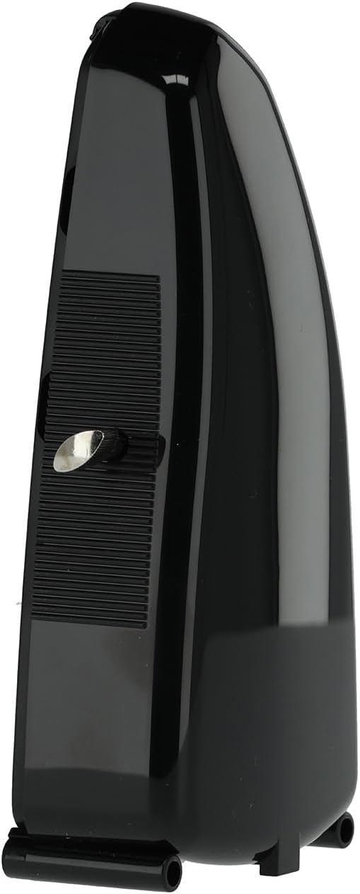 Wittner Metronom 836 Kunststoffgehäuse ohne Glocke Taktell Piccolo schwarz schwarz Single, schwarz S